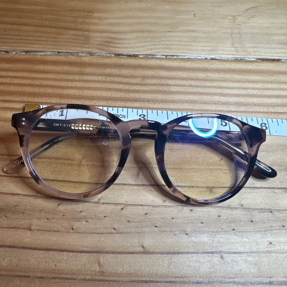 Diff Eyewear Tortoise Shell Glass Frames - Picture 4 of 11